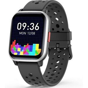 🆕 Kids Smart Watch Black Multiple Sports Modes Pedometer Stylish Cute Design